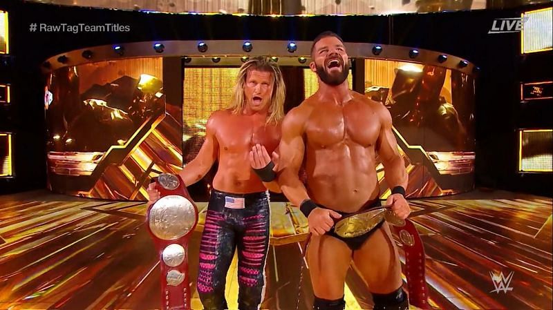 The brand new RAW Tag Team Champions