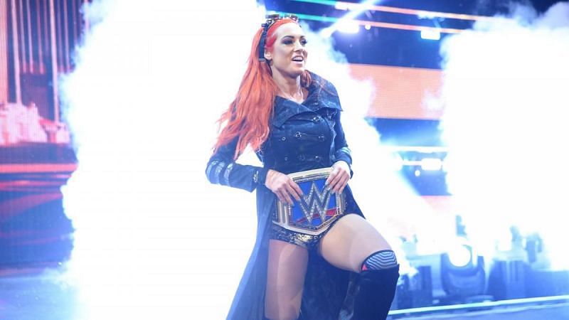 Becky Lynch has come a long way from headbanging her way down the entrance ramp