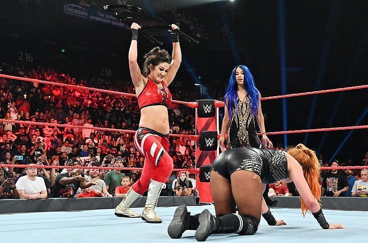 Bayley attacks Lynch