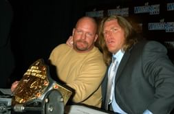 WWE News: Stone Cold presents a special gift to Triple H backstage on Raw