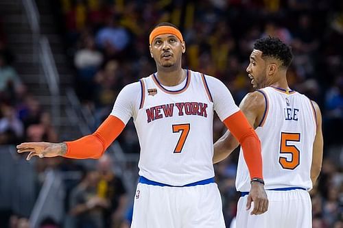 Carmelo Anthony played for the New York Knicks between 2011-2017