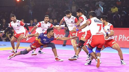 Can Shrikanth Jadhav power the Yoddha to another win? (Image Courtesy: Pro Kabaddi)