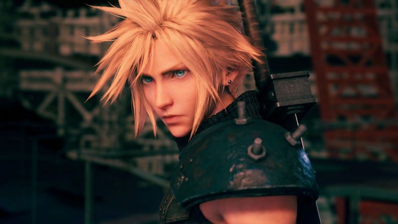 Cloud and his impossibly pointy hair are back!