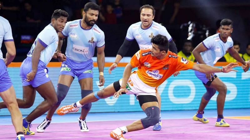 Puneri Paltan tie with the Tamil Thalaivas in a close-called face-off