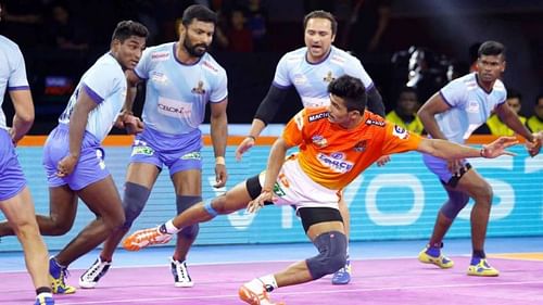 Puneri Paltan tie with the Tamil Thalaivas in a close-called face-off