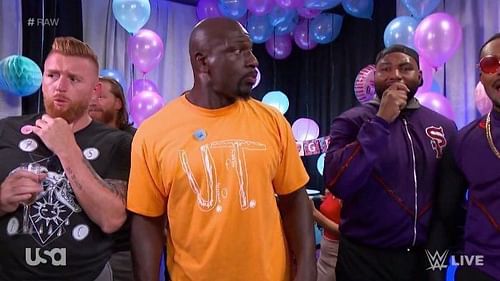 Titus O'Neil's t-shirt definitely stood out on RAW