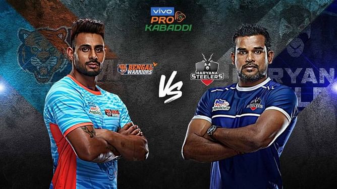 Pro Kabaddi Live Score: Bengal Warriors v Haryana Steelers | Live Commentary and Match Updates | 19th September 2019