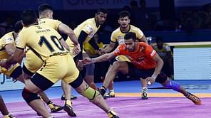 Pro Kabaddi Live Score: Telugu Titans v U Mumba | Telugu Titans 15-15 U Mumba at Half-Time | Live Commentary and Match Updates | 10th September 2019
