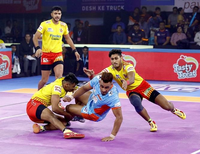 Pro Kabaddi 2019: Gujarat Fortune Giants play out thrilling 25-25 tie against Warriors