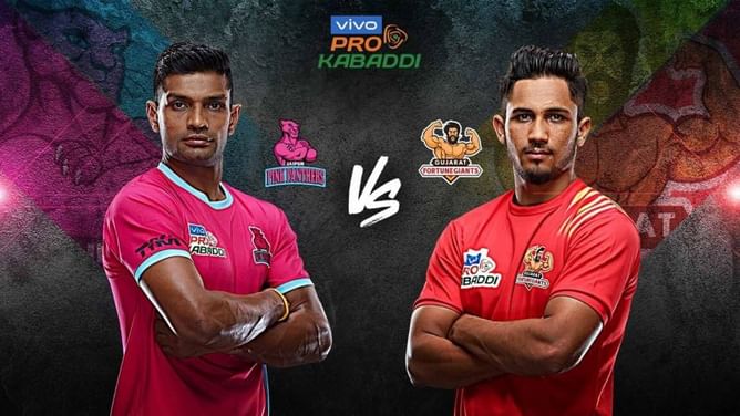 Pro Kabaddi Live Score: Jaipur Pink Panthers v Gujarat Fortune Giants | Live Commentary and Match Updates | 21st September 2019