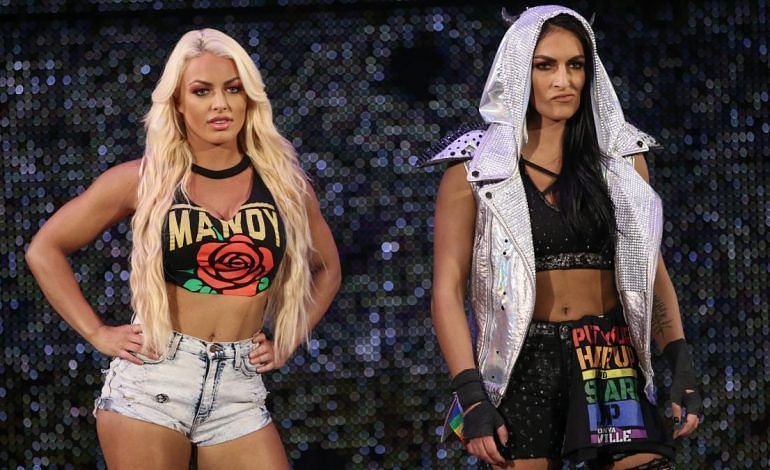 Mandy Rose and Sonya Deville