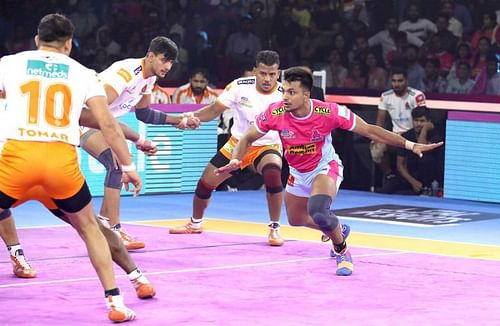 Deepak Narwal was at his best for Jaipur