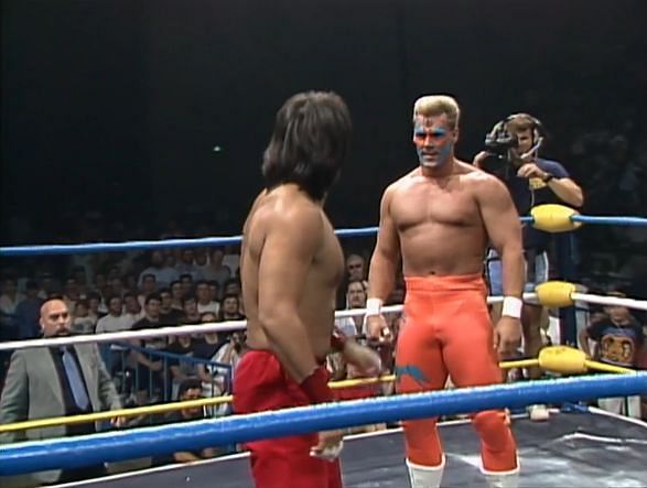 Sting faces off against arguably his greatest rival, The Great Muta.