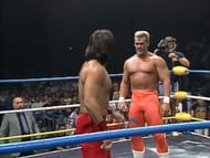 Sting faces off against arguably his greatest rival, The Great Muta.