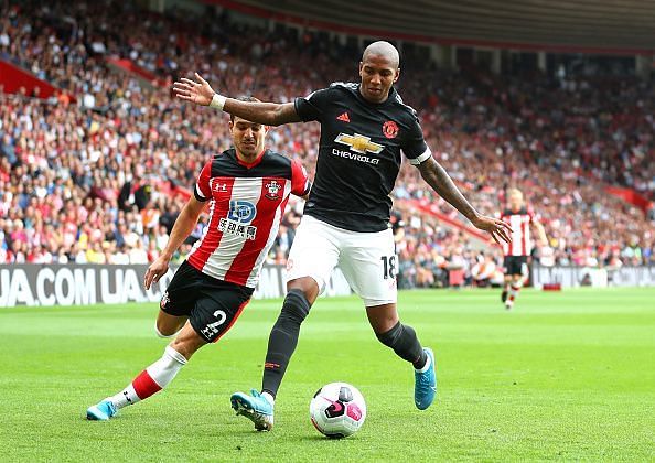 Ashley Young had a game to forget.