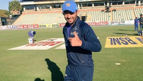 Faiz hasn't donned national colours since 2016. Photo Courtesy- BCCI 's Twitter handle
