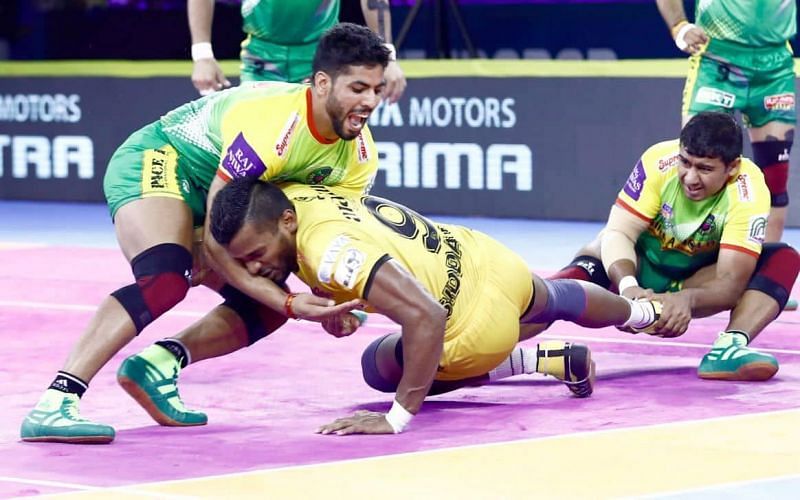 Patna Pirates tied with Telugu Titans in an intense encounter