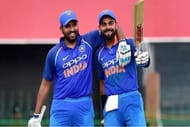 Rohit Sharma and Virat Kohli.