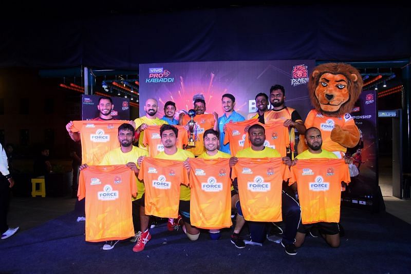 Tech Mahindra, winners of the Inter Corporate Tournament