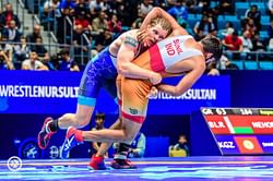 Gurpreet Singh looks to put on an improved show as Greco-Roman action continues at World Wrestling Championships