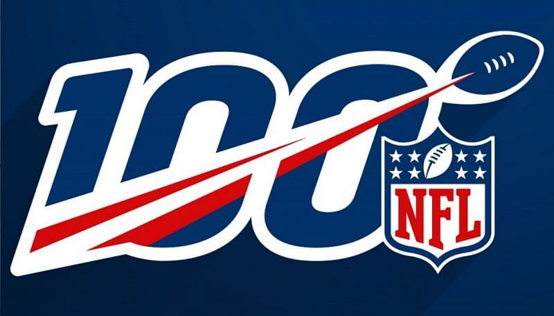 NFL 100 logo