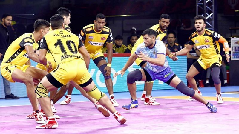 Rahul Chaudhari breached this milestone in the match against his former team, Telugu Titans