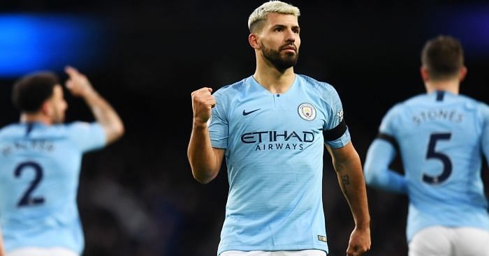 Sergio Aguero has scored 6 goals in the Premier League this season