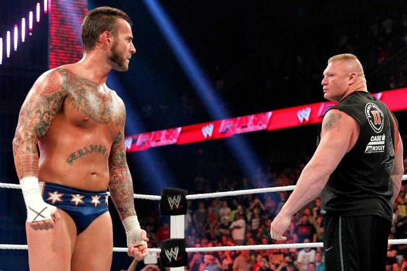 Brock Lesnar and CM Punk
