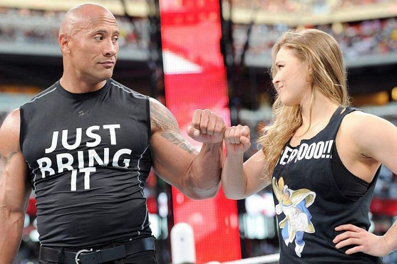 Ronda Rousey had made sporadic appearances in WWE before becoming a full-time pro wrestler