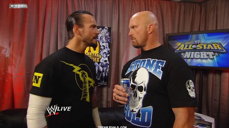 CM Punk and Steve Austin almost had a clash