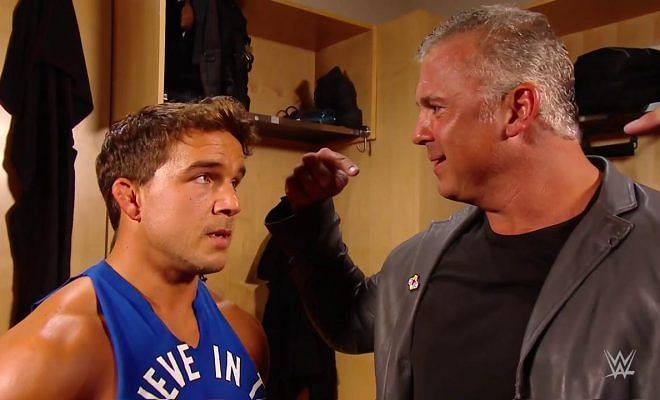 Shane McMahon once again botched his lines on SmackDown Live
