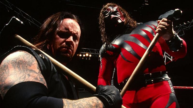 Kane feuded with The Undertaker after debuting in 1997