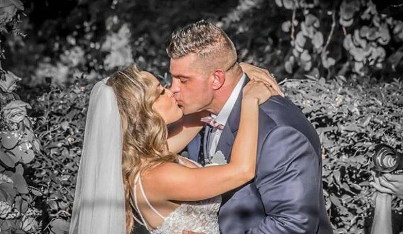 Brian Cage and Melissa Santos tied the knot back in July