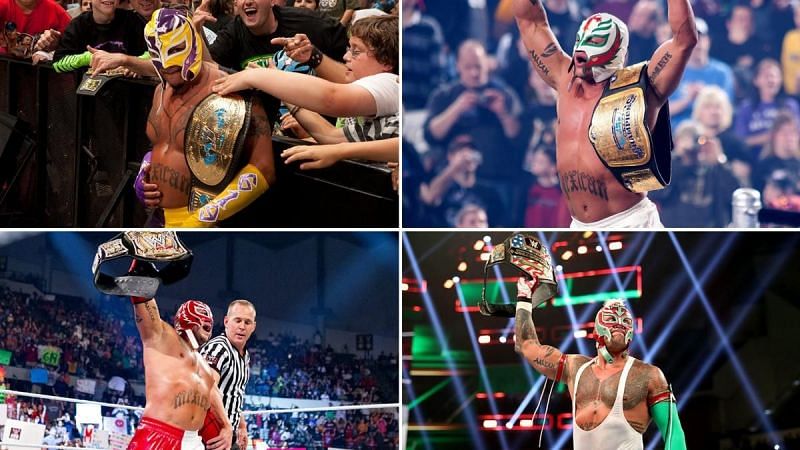 Mysterio completed the WWE Grand Slam this year with his US Title win