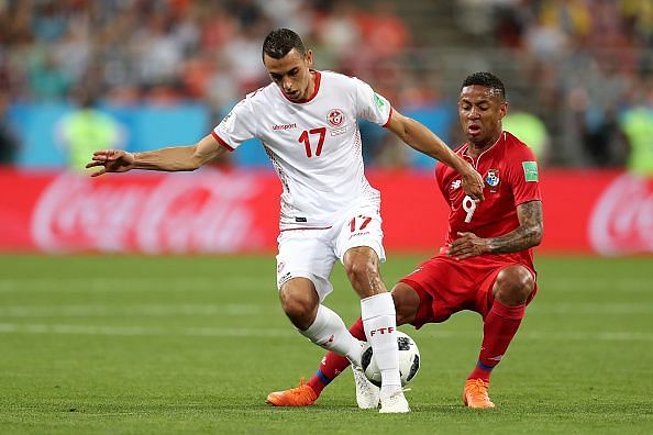 The Tunisian international caught the spotlight at the World Cup in 2018