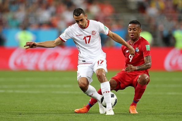 The Tunisian international caught the spotlight at the World Cup in 2018