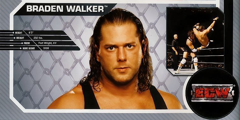 Braden Walker was only in WWE for a few months before being let go