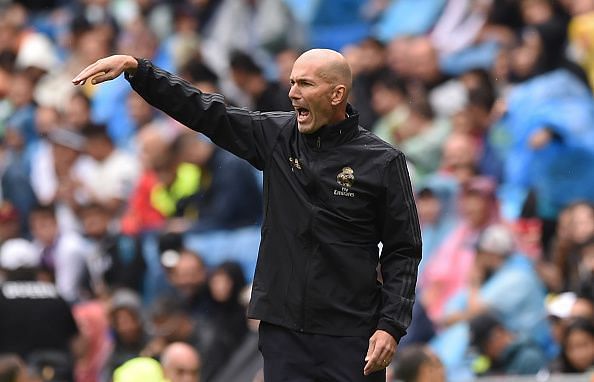 Zinedine Zidane will be keen to overcome the underwhelming start in La Liga