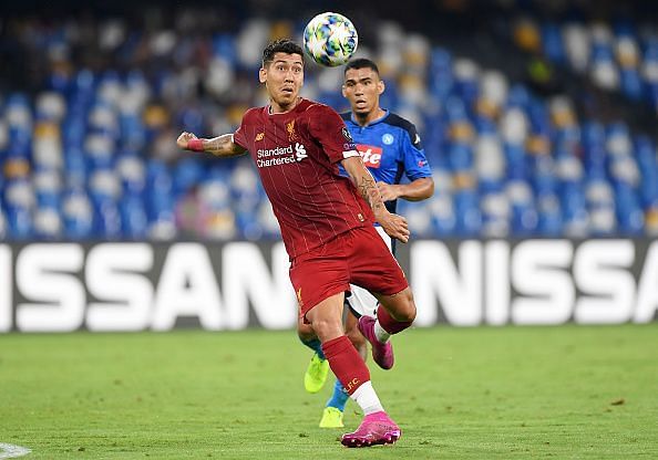 Roberto Firmino and his two attacking partners struggled