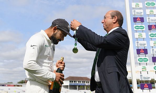 Despite series losses, India won a Test each in South Africa and England under Kohli