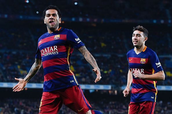Dani Alves is the greatest right-back to play for Barcelona