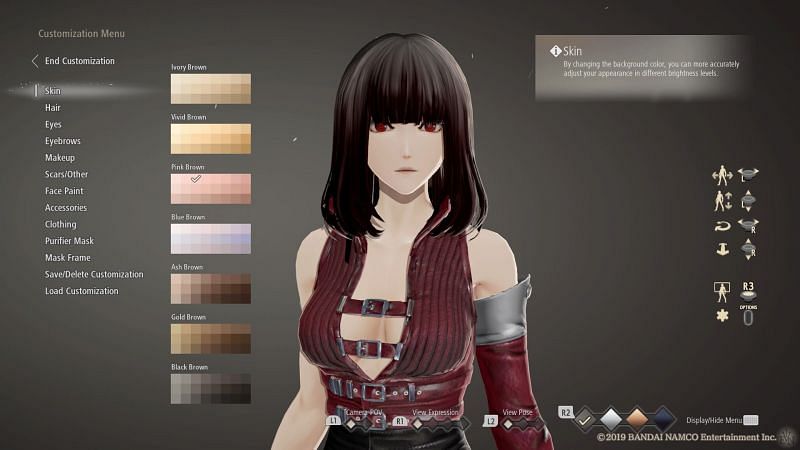 Character creation in Code Vein gives you more options than you deserve.