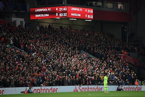 Anfield will be in full voice as they welcome their European Champions&#039; opponents