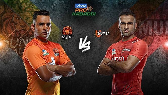 Pro Kabaddi Live Score: Puneri Paltan v U Mumba | U Mumba take a 16-12 lead over Puneri Paltan | Live Commentary and Match Updates | 5th September 2019