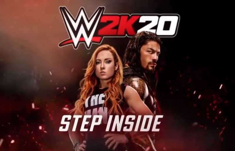 Becky is the cover star of 2K20