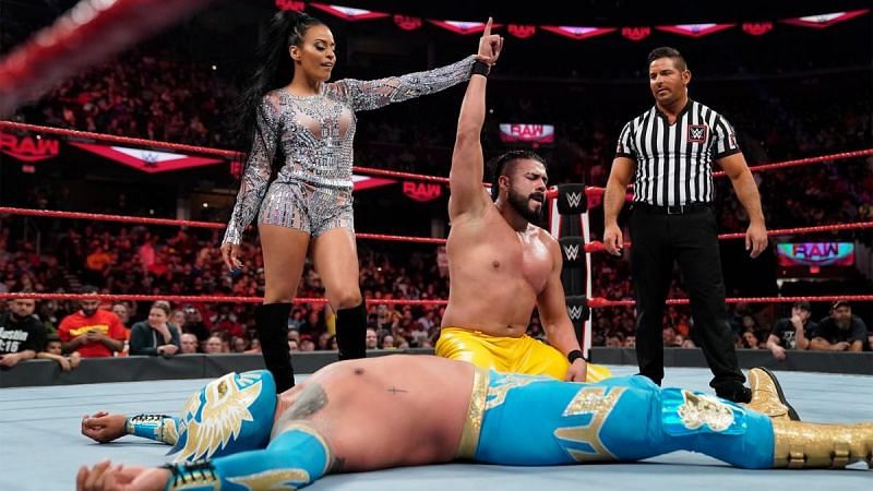 Andrade was able to defeat Sin Cara this week on Monday Night Raw
