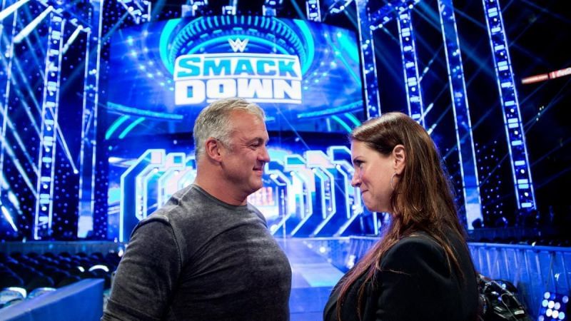 Shane and Stephanie McMahon