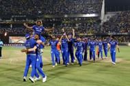 Mumbai Indians' winning moment of IPL 2019 final