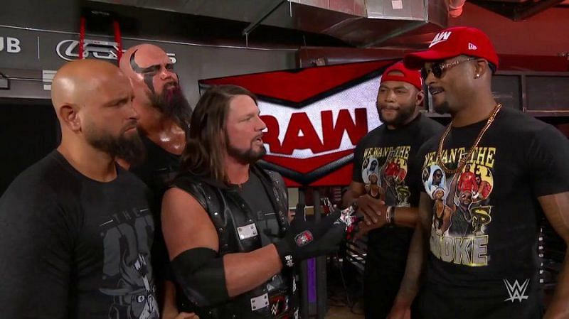 The OC gave The Street Profits a little welcoming party