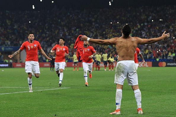 Chile needed penalty shootout to dispatch Colombia at the 2019 Copa America